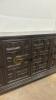 Black 4 Door Accent Credenza - 3