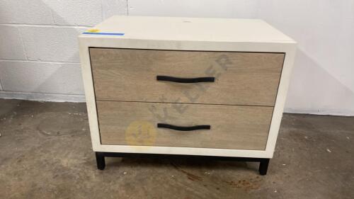 Two Drawer Nightstand or Side Table