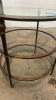 Glass Top Accent Table - 2