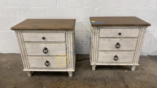 Pair of Nightstands or Side Tables