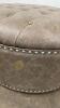 Faux Leather Ottoman - 3