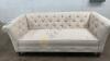 Tufted Gray Sofa - 6