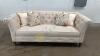 Tufted Gray Sofa - 10