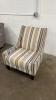 Striped Accent Chair - 3