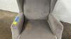 Gray Upholstered Rocking Chair - 4