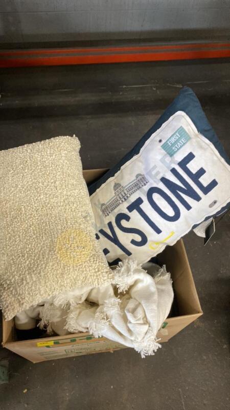 keystone Throw Pillows, Blanket, and More