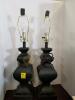 Black Base Lamp Set