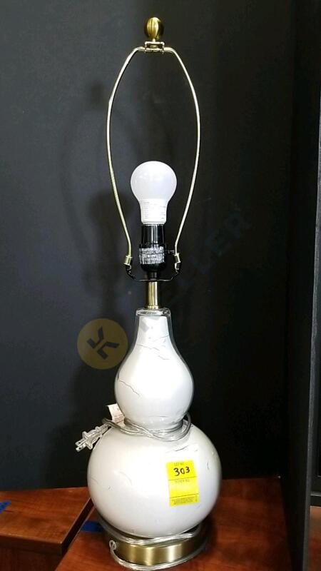 Faux Cracked Style Lamp