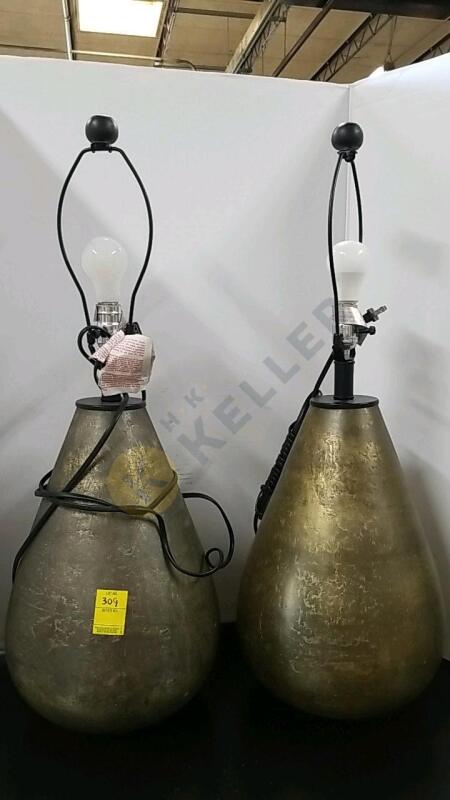 Pear Shaped Lamp Set