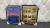 2 Framed Travel Posters