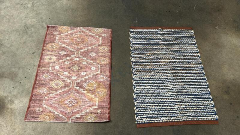 Two Accent Rugs