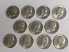 11 Silver 1964 Kennedy Half Dollar Coins