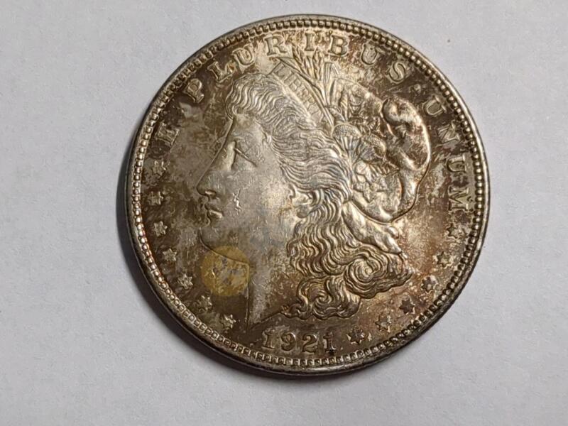 1921 Morgan Silver Dollar Coin