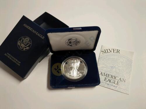 1996 American Eagle 1oz. Proof Silver Bullion Coin