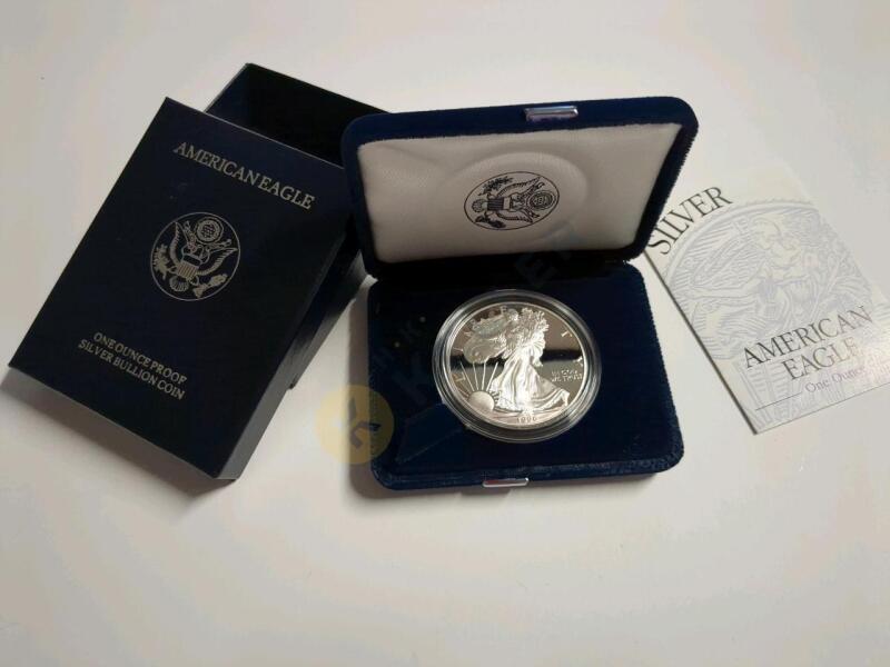 1996 American Eagle 1oz. Proof Silver Bullion Coin