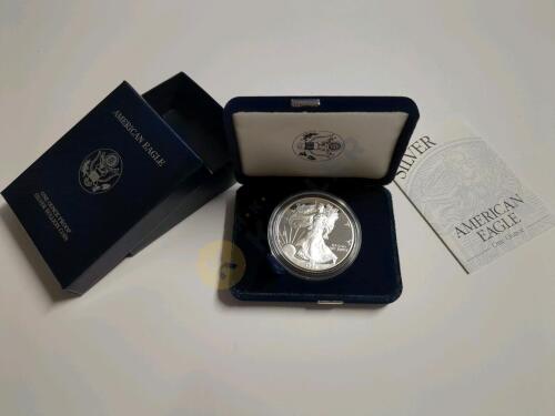 1996 American Eagle 1oz. Proof Silver Bullion Coin