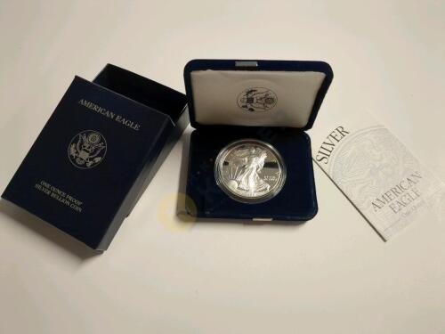 1996 American Eagle 1oz. Proof Silver Bullion Coin