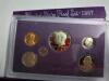 1987, 1988, 1989, 1990 US Proof Coin Sets - 2