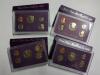 1987, 1988, 1991, 1992 US Proof Coin Sets