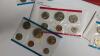 1974, Silver 1976, 1977, 1978, 1979 Uncirculated Coin Sets - 5