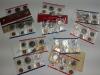 1984, 1987, 1988, 1989, 1990 Uncirculated Coin Sets