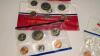 1987, 1989, 1991, 1992, 1993 Uncirculated Coins Sets - 2