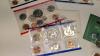 1987, 1989, 1991, 1992, 1993 Uncirculated Coins Sets - 5