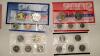 1997, 1998, 1999, 2000, 2002 Uncirculated Coin Sets - 6