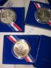 Three 1986 Liberty Half Dollar Uncirculated Coins - 3