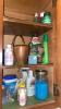 Contents of Laundry Cabinets and Shelf - 3