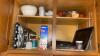 Contents of Window Side of Kitchen Cabinets - 6