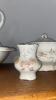 Antique Pitcher, Wash Basin, and Vanity Set - 3