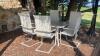 Outdoor Patio Table and 6 Chairs