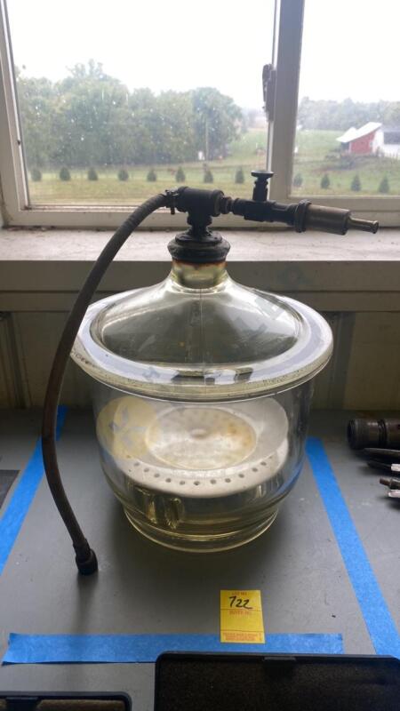 Corning Pyrex Glass Vacuum Desiccator