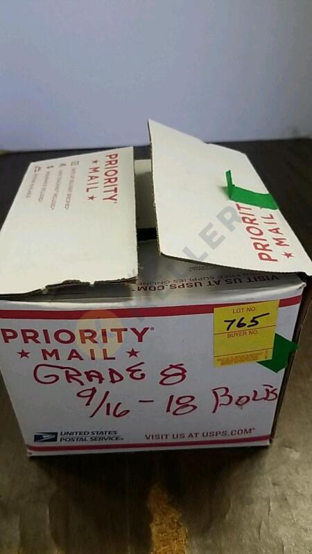 Box of Grade 8 Bolts