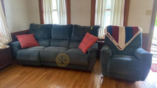 Sofa and Recliner