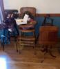 Wooden Highchairs, Dolls, Hall Table, and More