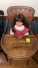 Wooden Highchairs, Dolls, Hall Table, and More - 5