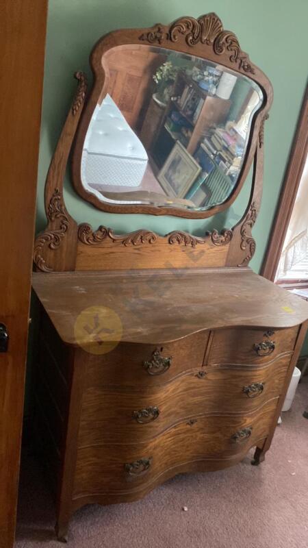 Dresser and Mirror