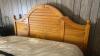 Full Headboard, Frame, Mattress, Box Springk, and Bedding - 4