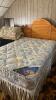 Full Headboard, Frame, Mattress, Box Springk, and Bedding - 6