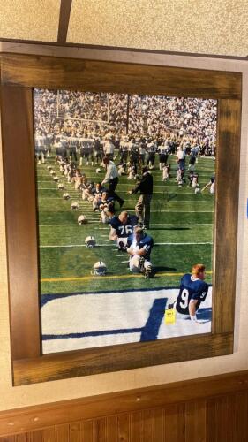 Joe Paterno Signed Framed Photograph