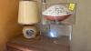 Signed Penn State Football and Penn State Lamp