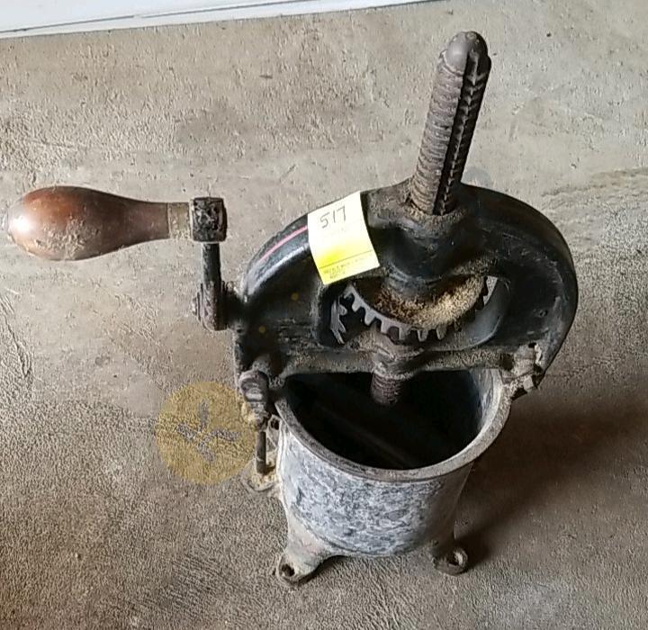 Antique Sausage Press