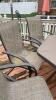 Patio Table, Chairs, Side Table, and Umbrella - 6