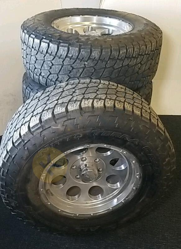 4 Nitro Terra Grappler Tires And Mag Rims