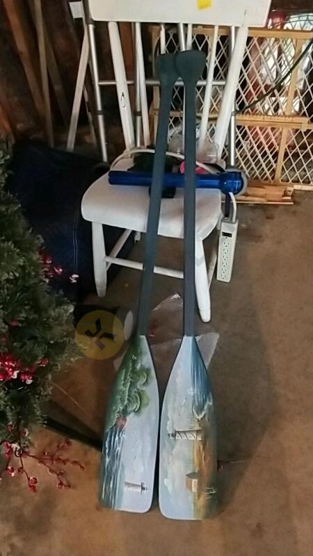 Christmas Trees, Walker, Decorative Oars, and More