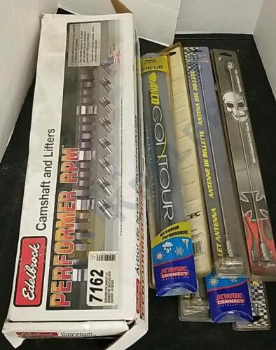 Edelbrock Camshaft Kit, Windshield Wipers, Antennes, and More