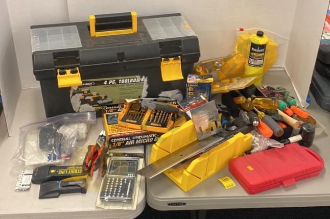 DeWalt Drill Bits, Tool Box, Stud Finder, Hand Tools, and More