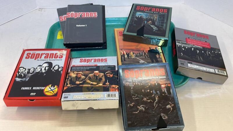 Collection of The Sopranos Series DVDs